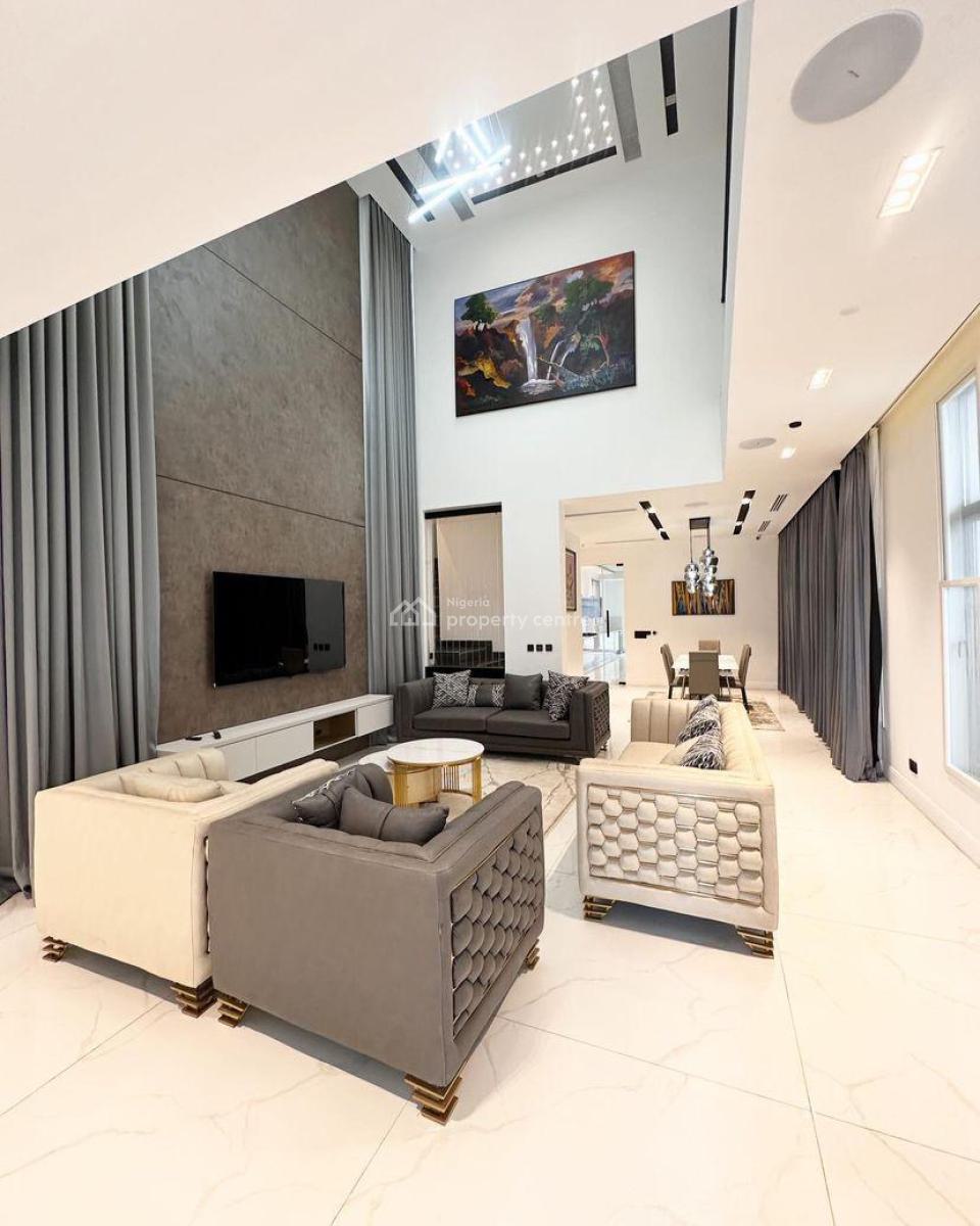 Banana Island All-exclusive Luxurious 5 Bedrooms Duplex with Elevator, Banana Island, Banana Island, Ikoyi, Lagos, Detached Duplex for Sale