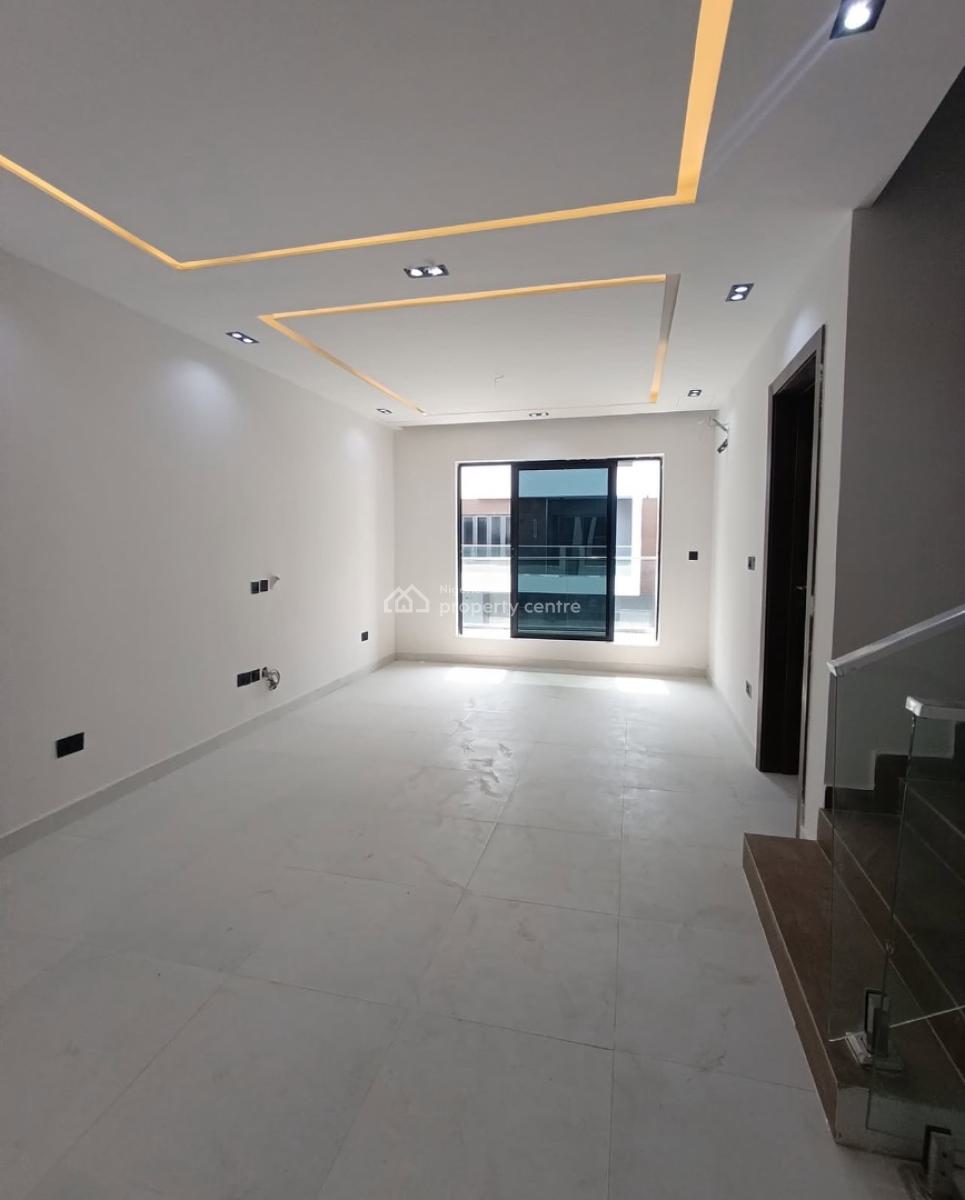 Newly Built 4 Bedroom Terrace Duplex with Bq, Pool and Kidsplay Area, Lekki, Lekki Phase 1, Lekki, Lagos, Terraced Duplex for Rent