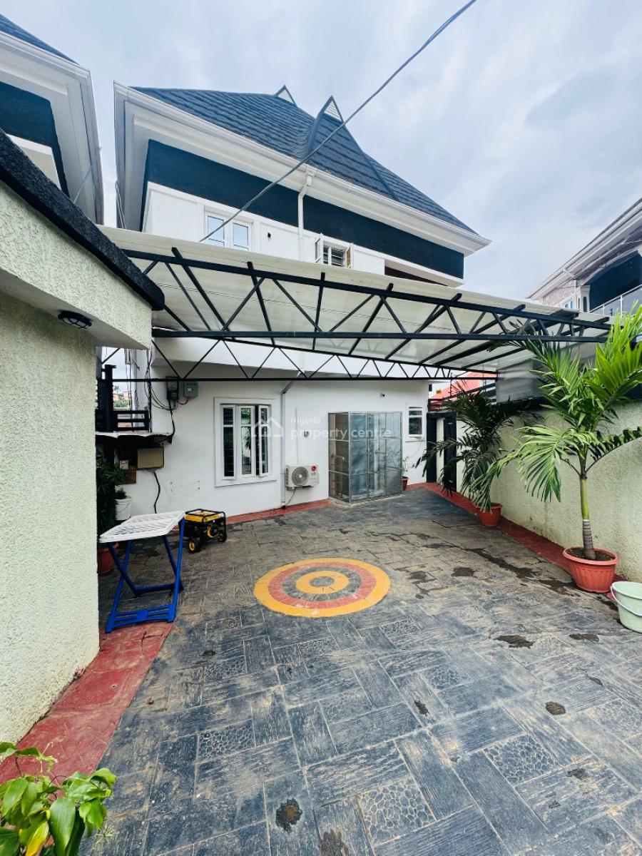 Eye Catchy 4 Bedroom  Detached Duplex Plus 2 Bq, Stylishly Built Home with 2 Boys Quarters in a Secured Estate, Ogba, Ikeja, Lagos, Detached Duplex for Sale