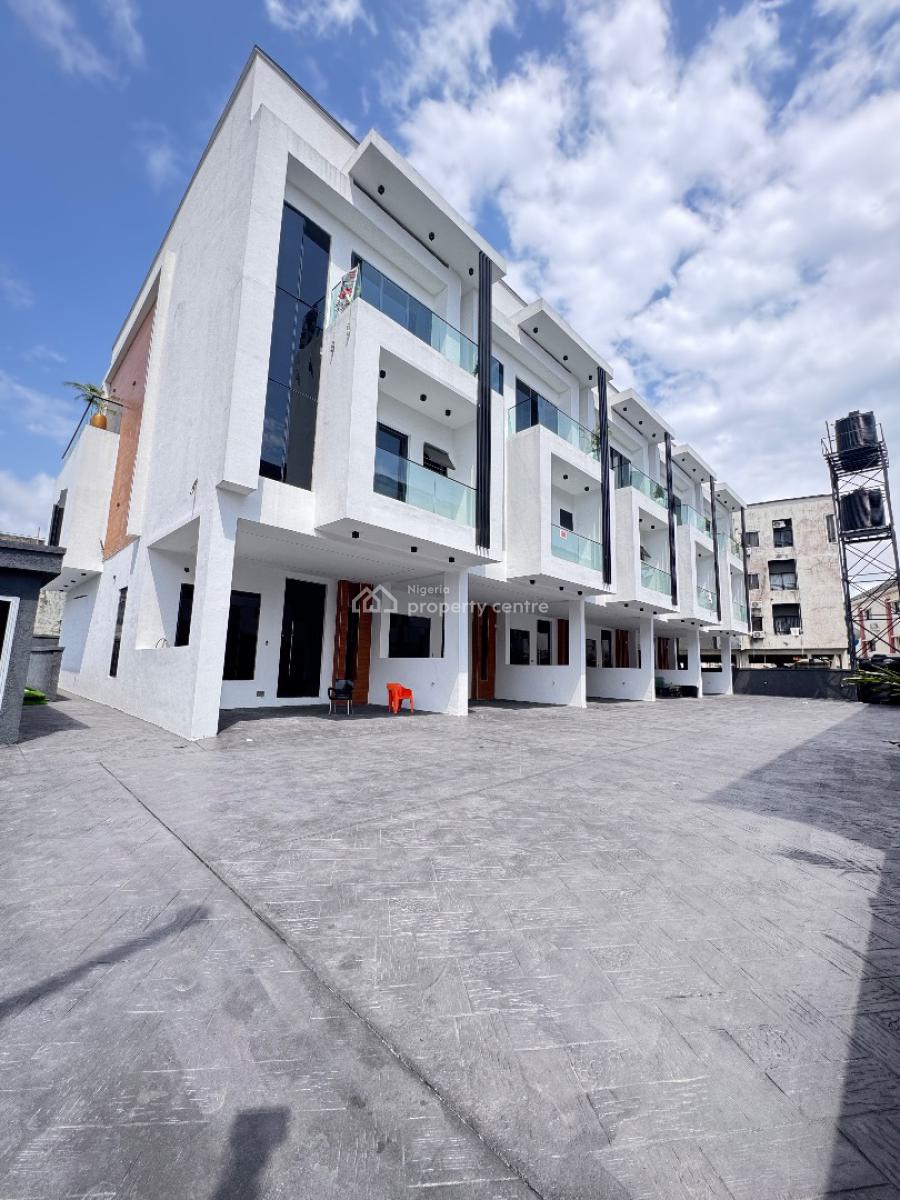 Beautiful 4bedroom Terrace Duplex with Swimming Pool, Osapa London, Osapa, Lekki, Lagos, Terraced Duplex for Sale