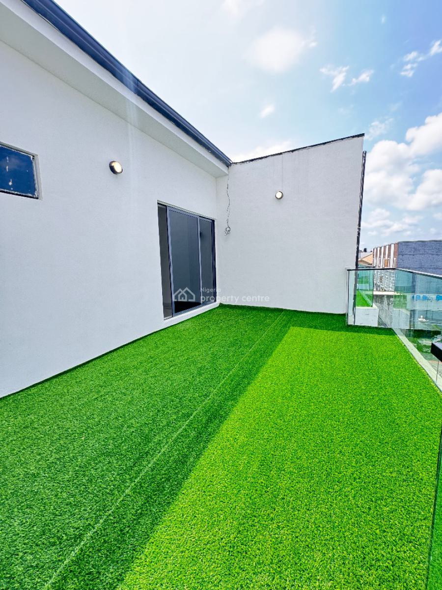 Beautiful 4bedroom Terrace Duplex with Swimming Pool, Osapa London, Osapa, Lekki, Lagos, Terraced Duplex for Sale
