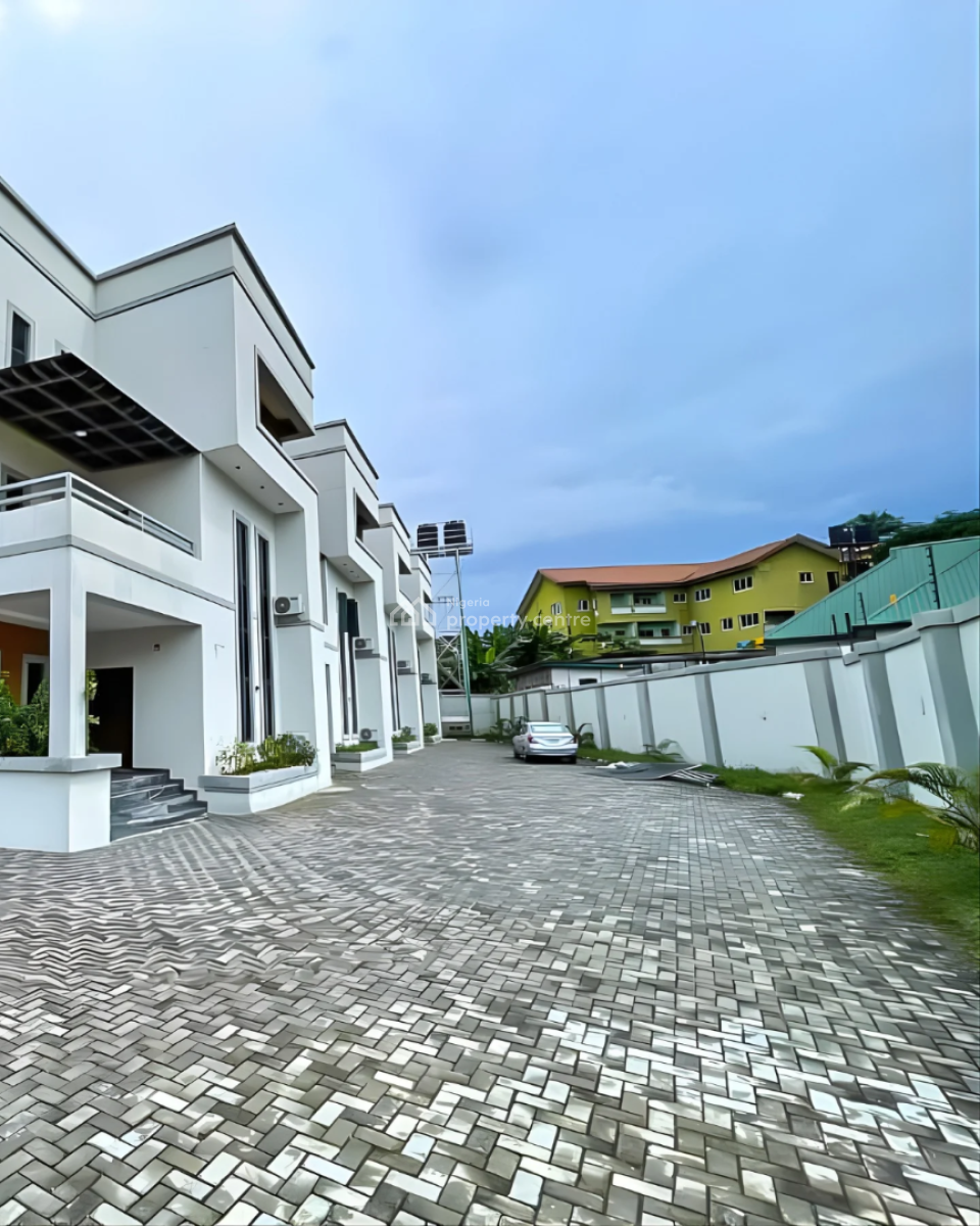 Standard 4 Units of 4 Bedroom Terrace Duplex, Old Gra, Port Harcourt, Rivers, Terraced Duplex for Rent