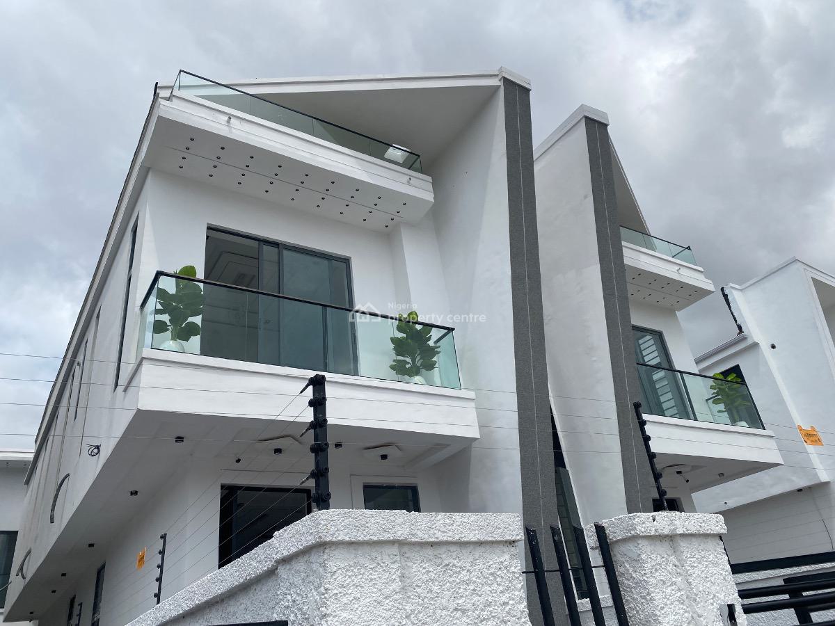 Luxury 4 Bedroom Duplex, Lekki Palm City Estate, Ajah, Lagos, Semi-detached Duplex for Sale
