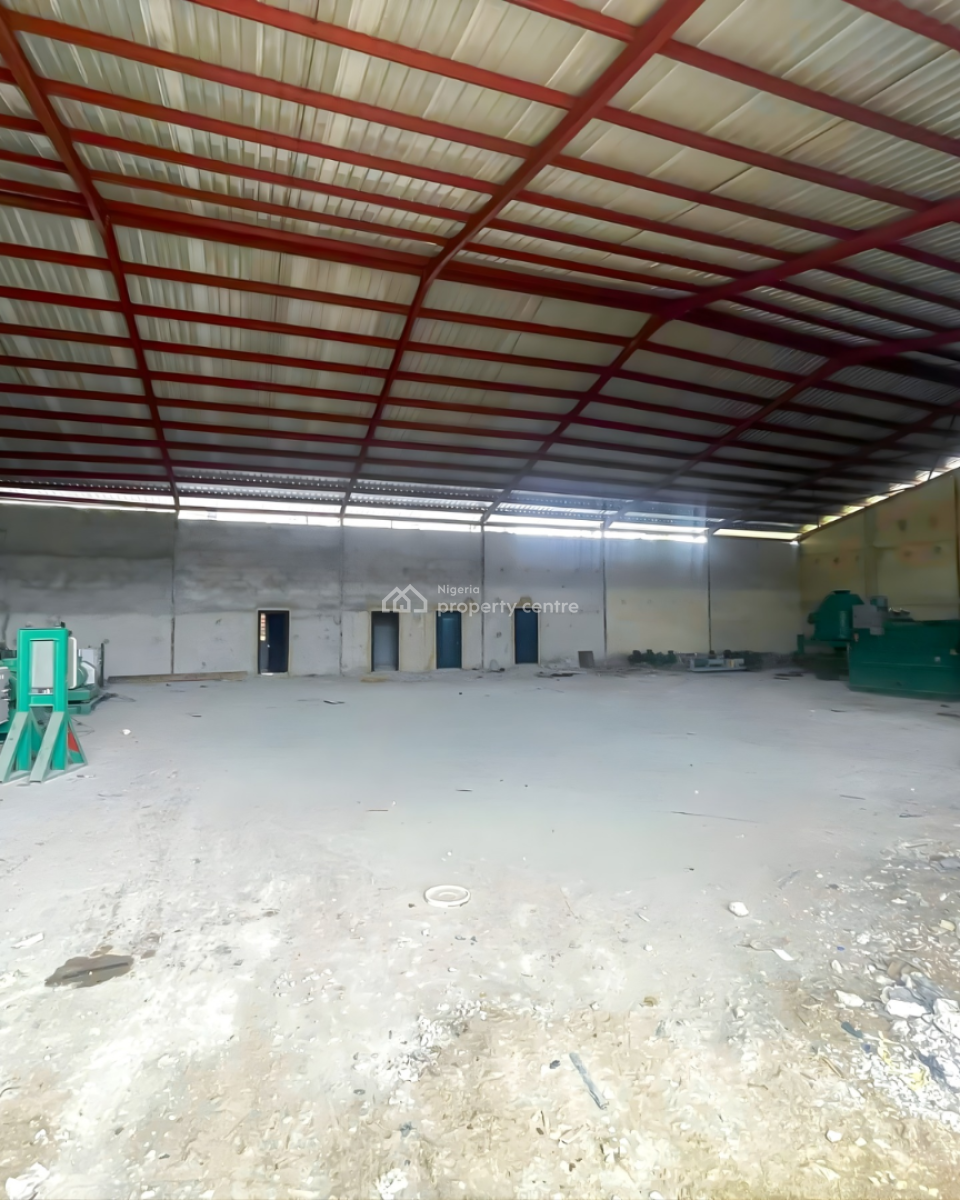670sqm Warehouse with 4 Rooms Office Space, Trans Amadi, Port Harcourt, Rivers, Warehouse for Rent