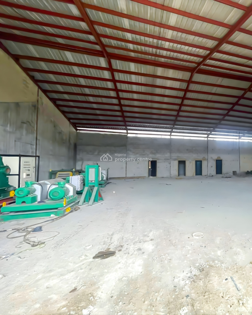 670sqm Warehouse with 4 Rooms Office Space, Trans Amadi, Port Harcourt, Rivers, Warehouse for Rent