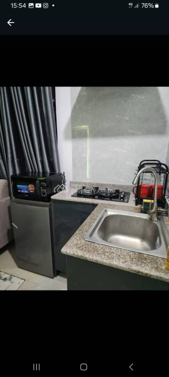 Luxurious Mini One Bedroom Apartment with Luxurious Fittings, 24hrs El, Lekki Phase 1, Lekki, Lagos, Mini Flat (room and Parlour) for Rent