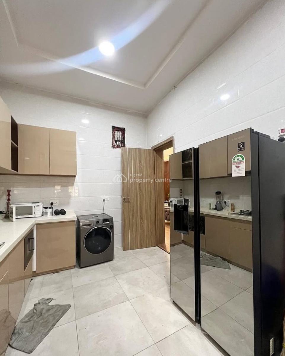 4-bedroom Furnished Detached Duplex with Service Quarter, Chevron Drive, Lekki, Lagos, Detached Duplex for Rent