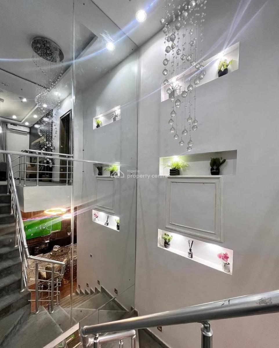 4-bedroom Furnished Detached Duplex with Service Quarter, Chevron Drive, Lekki, Lagos, Detached Duplex for Rent