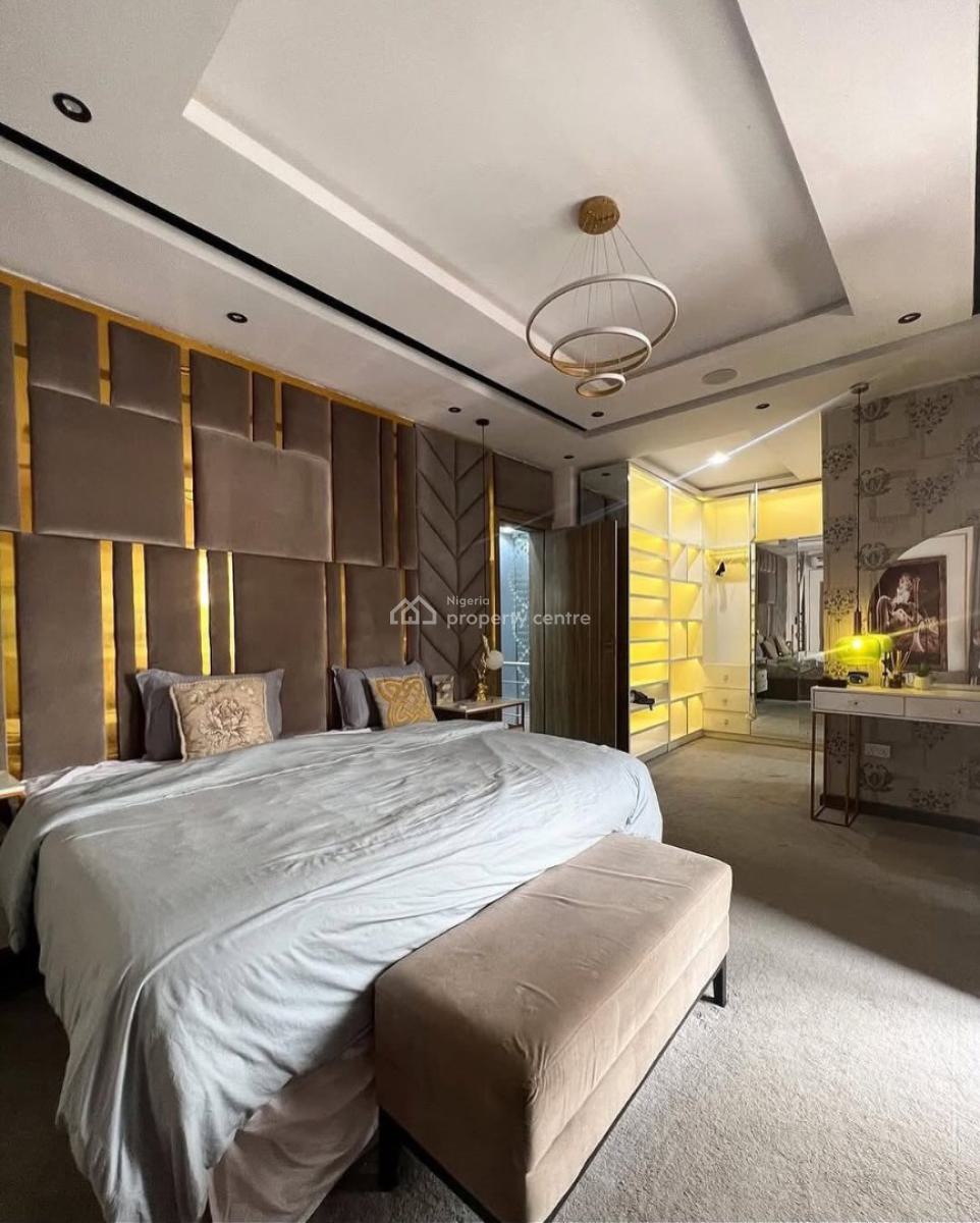 4-bedroom Furnished Detached Duplex with Service Quarter, Chevron Drive, Lekki, Lagos, Detached Duplex for Rent