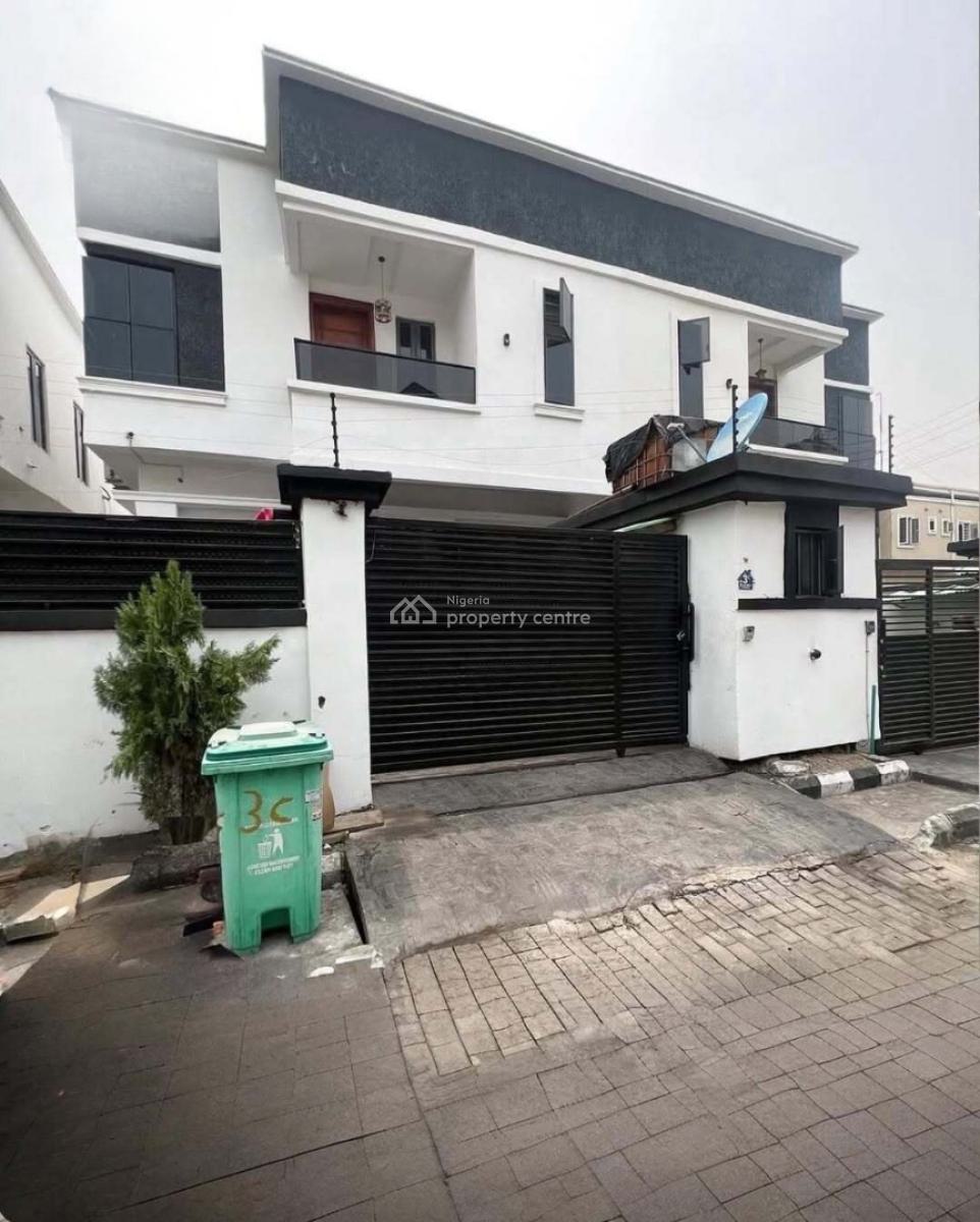 4-bedroom Furnished Detached Duplex with Service Quarter, Chevron Drive, Lekki, Lagos, Detached Duplex for Rent