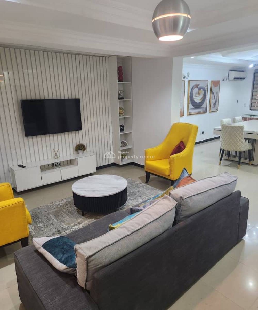 3 Bed Apartment with Luxurious Fitting, 24 Hrs Electricity & 24hrs Sec, Lekki, Lekki Phase 1, Lekki, Lagos, Flat / Apartment for Rent