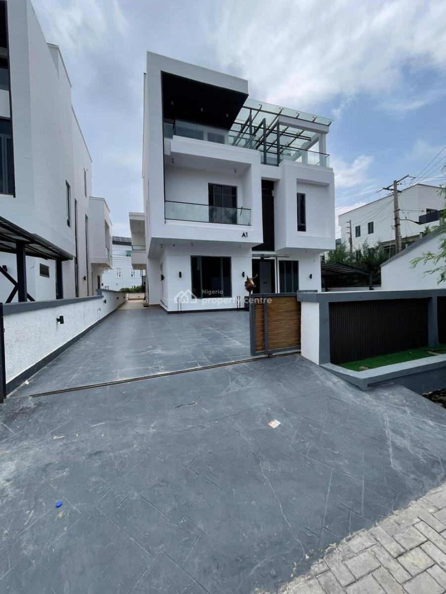 Contemporary 5 Bedroom Detached Duplex with Bq, Cinema, Swimming Pool, Lekki County Homes, Ikota, Lekki, Lagos, Detached Duplex for Sale