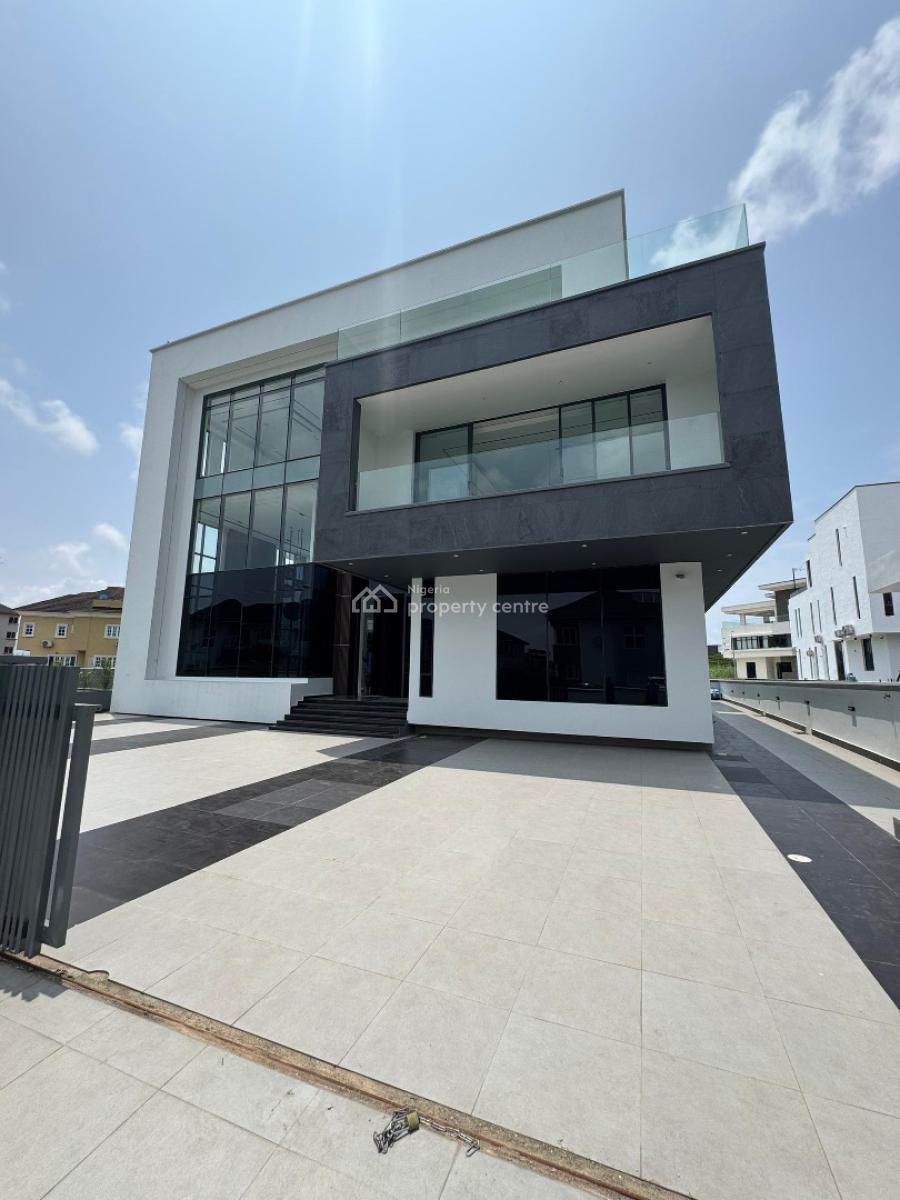Contemporary Smart Home with Rooftop Terrace, Cinema, Gym & Pool, Pinnock Beach Estate. ( Beautiful , Secured & Serene Estate), Osapa, Lekki, Lagos, Detached Duplex for Sale