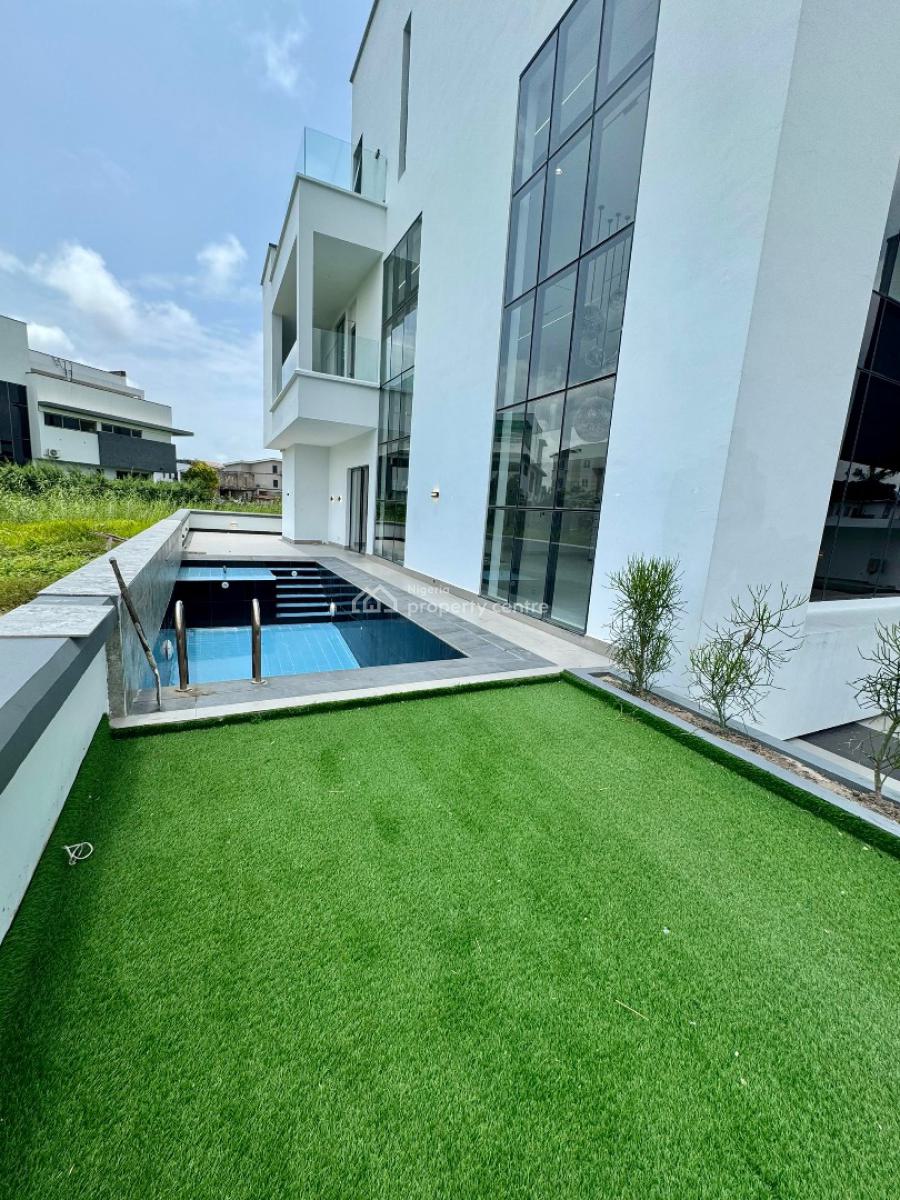 Contemporary Smart Home with Rooftop Terrace, Cinema, Gym & Pool, Pinnock Beach Estate. ( Beautiful , Secured & Serene Estate), Osapa, Lekki, Lagos, Detached Duplex for Sale