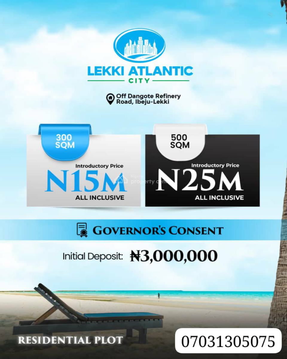 Eco-tourism, and Residential Convenience at Its Core., Ibeju Lekki, Ibeju Lekki, Lagos, Residential Land for Sale