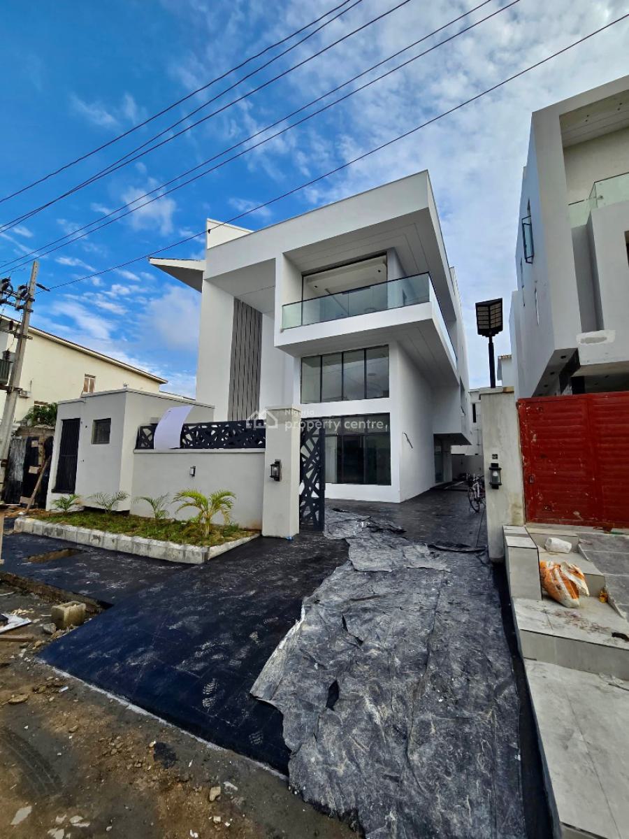 Contemporary Smart Home with Rooftop Terrace, Cinema, Pool & Gym, Ikate, Lekki, Lagos, Detached Duplex for Sale
