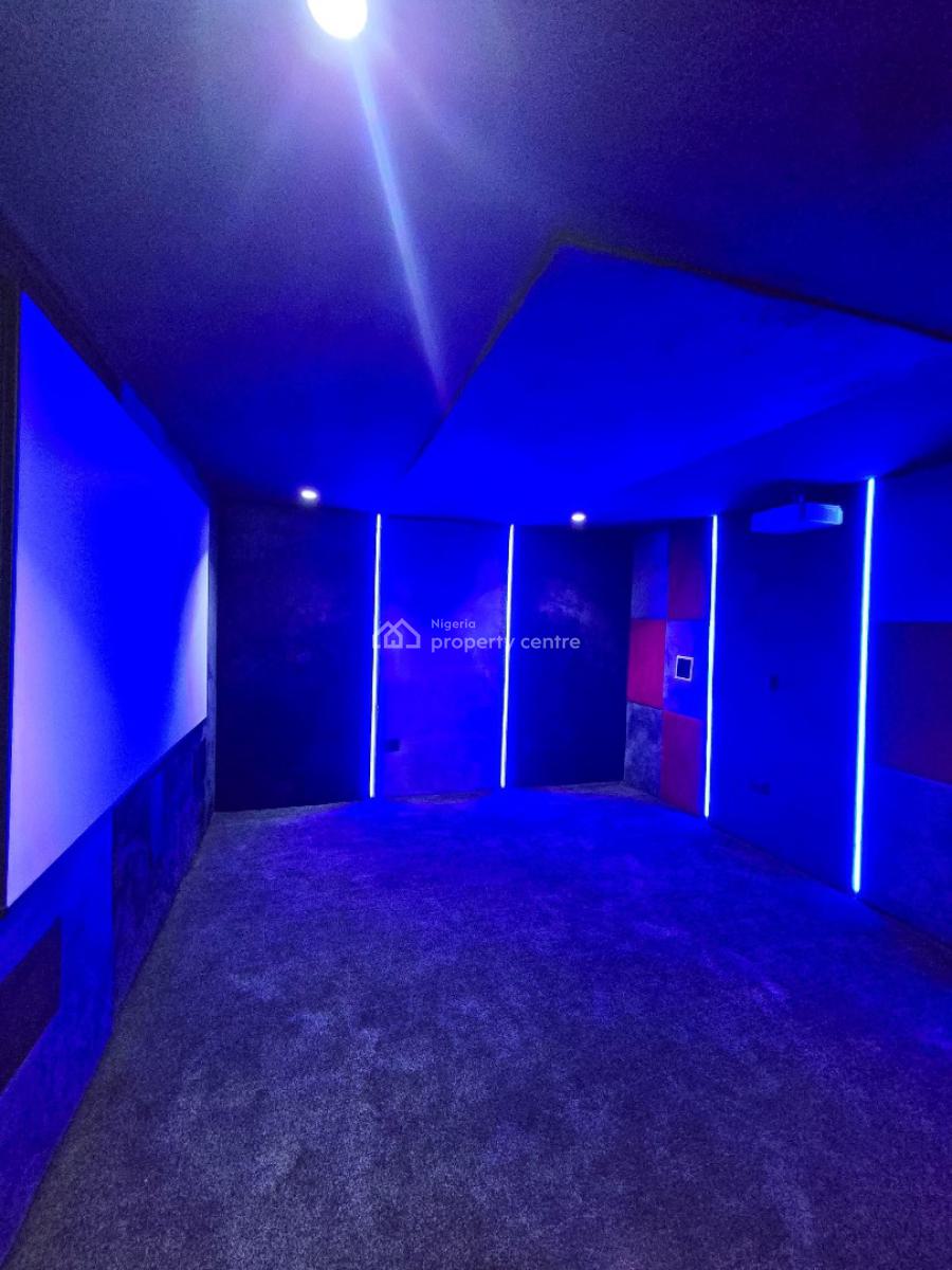 Contemporary Smart Home with Rooftop Terrace, Cinema, Pool & Gym, Ikate, Lekki, Lagos, Detached Duplex for Sale