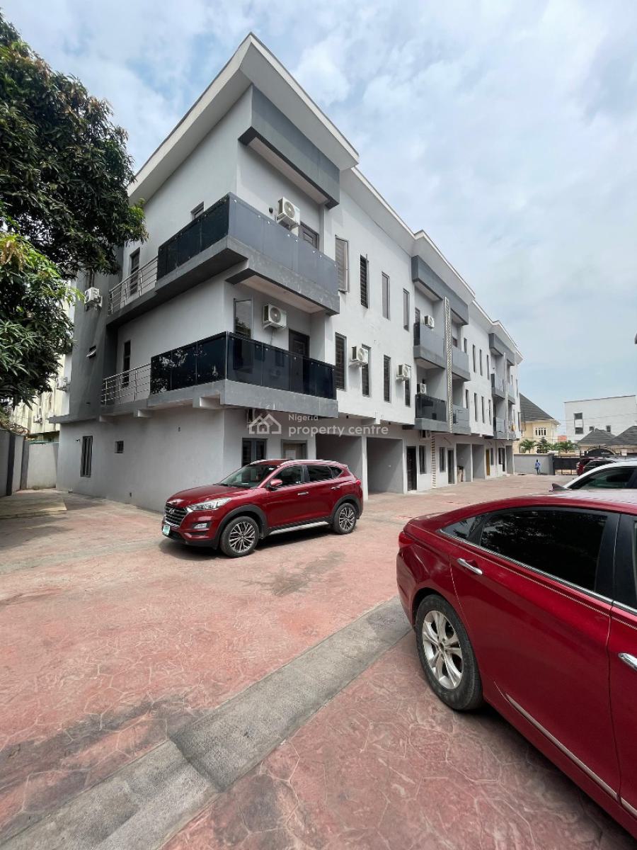 Exquisitely Built 4-bedroom Terraced Duplex with Bq, Perfect Home for Your Family, Shonibare, Maryland, Lagos, Terraced Duplex for Sale