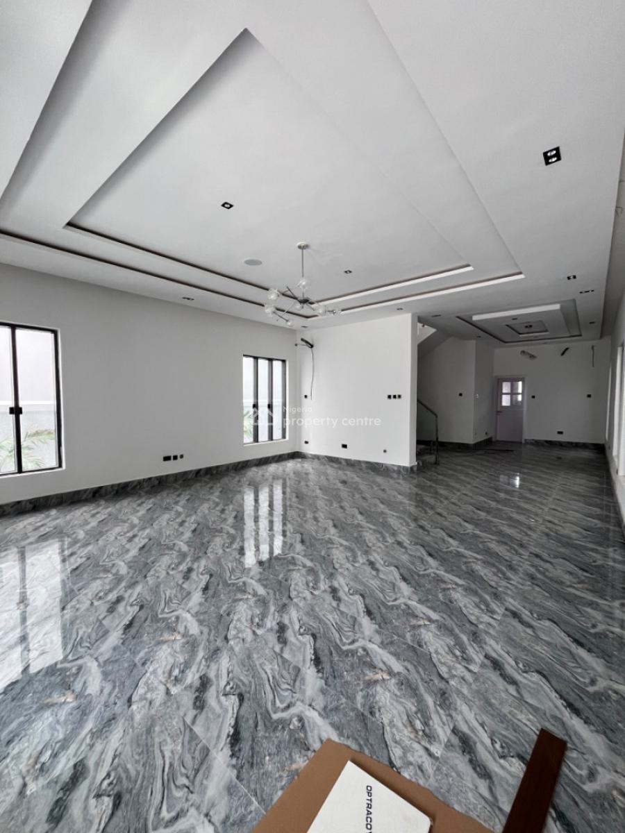 Contemporary 5 Bed Detached Duplex with Bq, & Swimming Pool, Osapa London, Lekki, Lagos, Detached Duplex for Sale