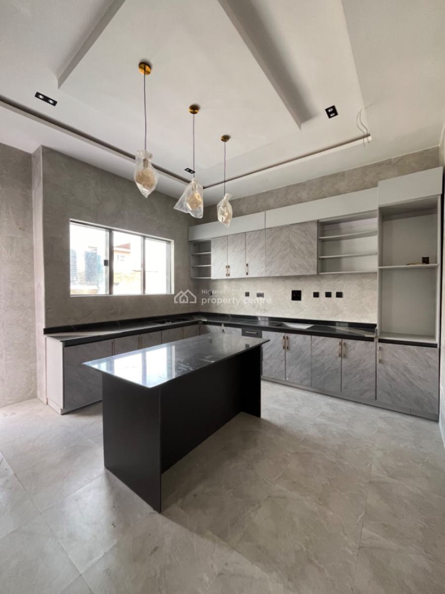 Contemporary 5 Bed Detached Duplex with Bq, & Swimming Pool, Osapa London, Lekki, Lagos, Detached Duplex for Sale