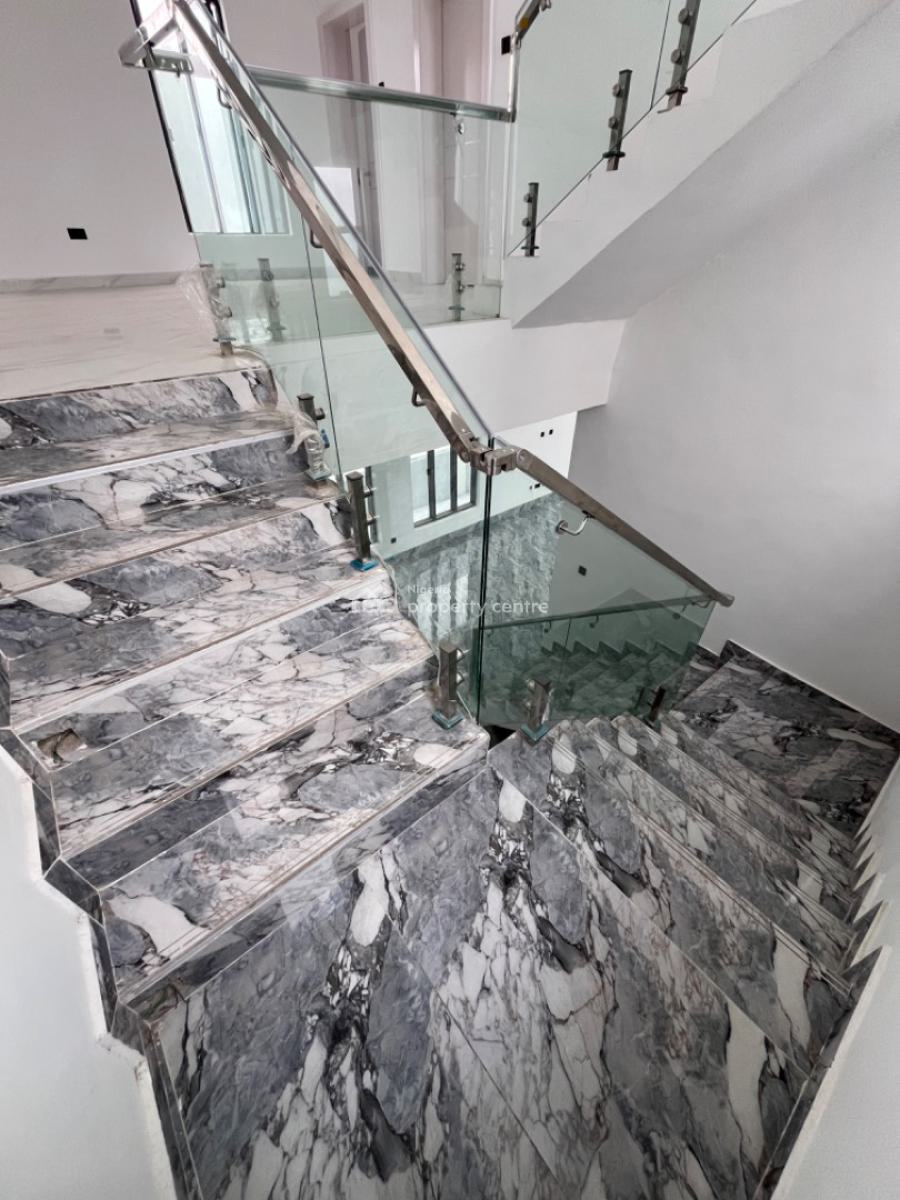 Contemporary 5 Bed Detached Duplex with Bq, & Swimming Pool, Osapa London, Lekki, Lagos, Detached Duplex for Sale