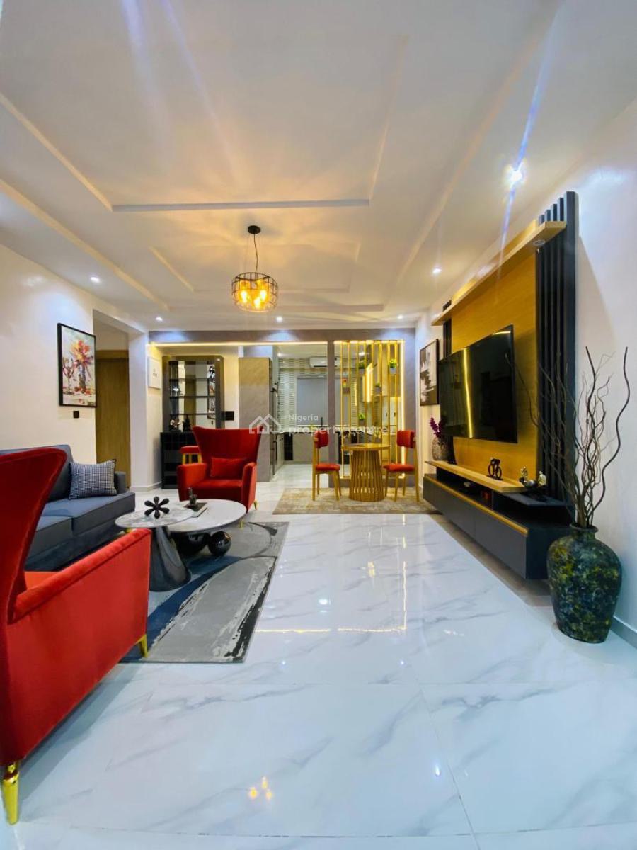 Premium Fully Furnished 2 Bedroom Apartment for Short Stay., Close to Romey Garden Estate, Salem Ikate, Ikate, Lekki, Lagos, Flat / Apartment Short Let