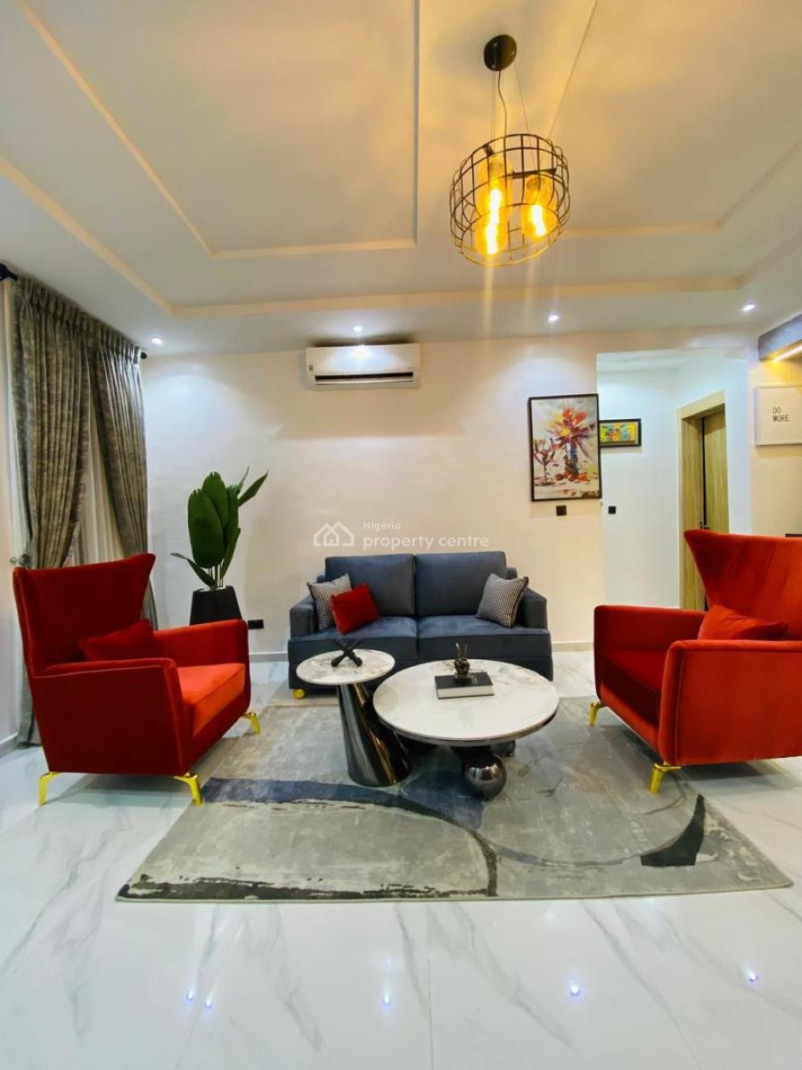 Premium Fully Furnished 2 Bedroom Apartment for Short Stay., Close to Romey Garden Estate, Salem Ikate, Ikate, Lekki, Lagos, Flat / Apartment Short Let