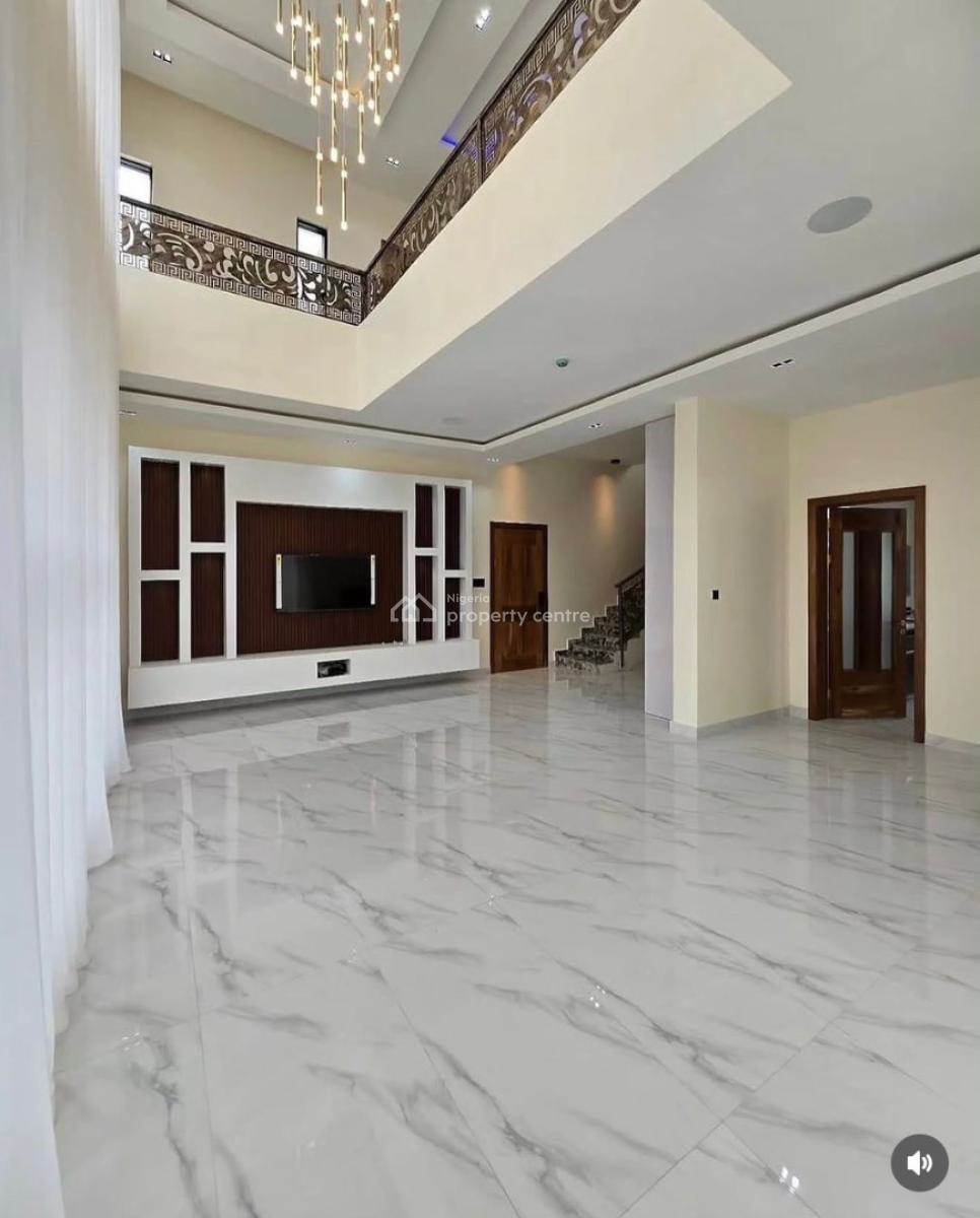 Excellent 5 Bedroom Fully Detached Duplex with a Pool and Bq, Ikate, Lekki, Lagos, House for Sale