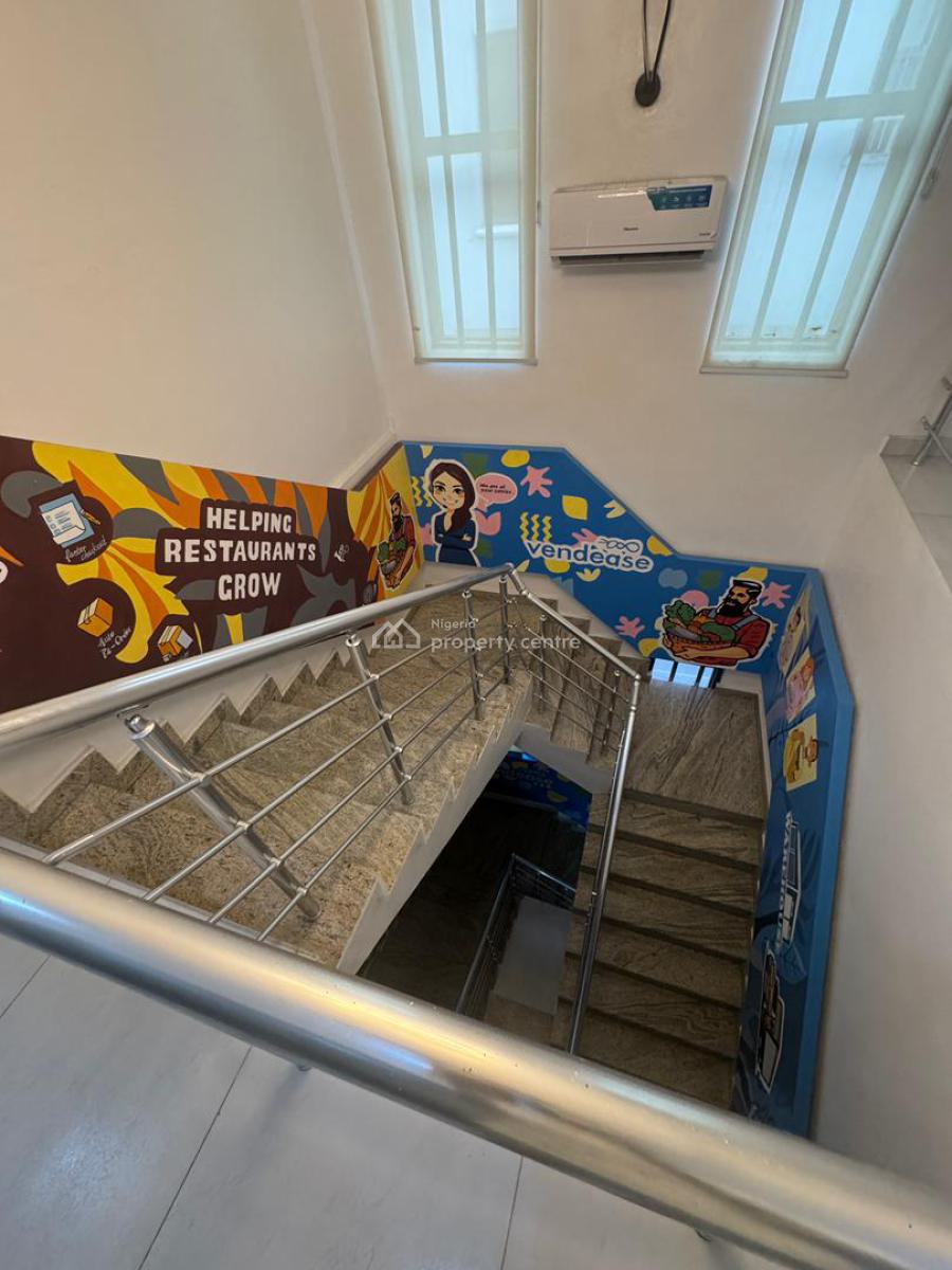 5 Bedroom Twin Duplex with Cafe and Office Furnitures, Lekki Right, Lekki, Lagos, Semi-detached Duplex for Sale