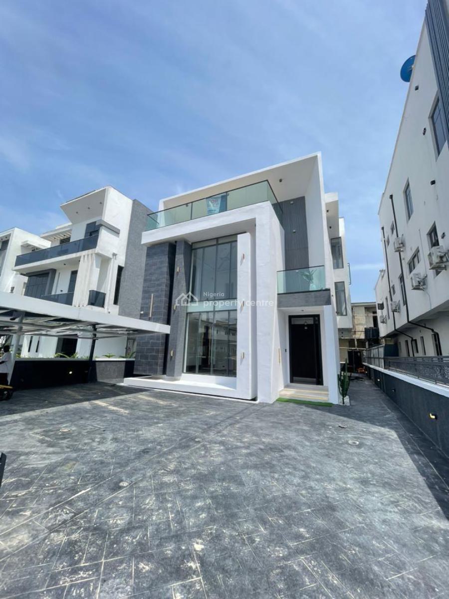 Luxurious 5 Bedroom Fully Detached Duplex with Bq, Lekki County, Ikota, Lekki, Lagos, Detached Duplex for Sale