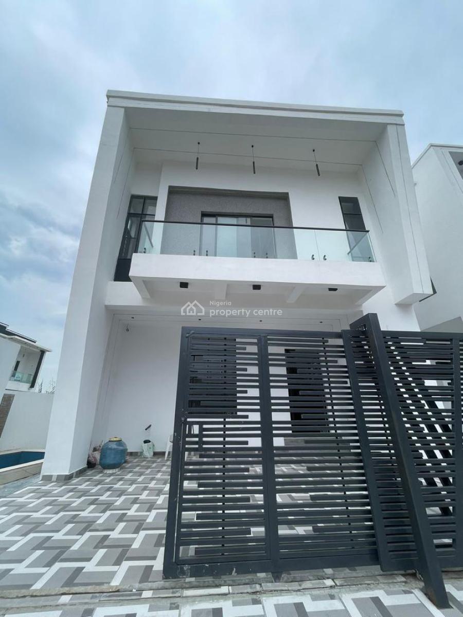 Magnificent 4 Bedroom Fully Detached Duplex with Pool, Ajah, Lagos, Detached Duplex for Sale