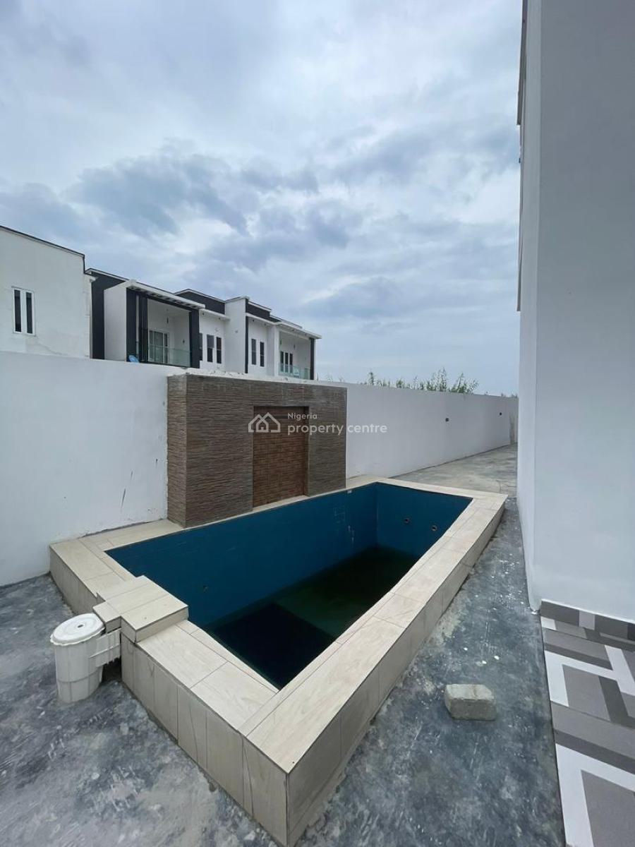 Magnificent 4 Bedroom Fully Detached Duplex with Pool, Ajah, Lagos, Detached Duplex for Sale