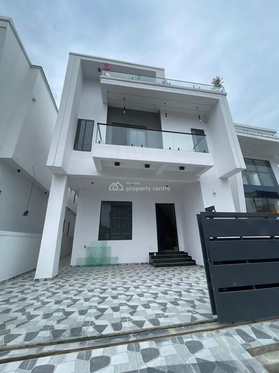 Stunning 4 Bedroom Fully Detached Duplex with Bq, Ajah, Lagos, Detached Duplex for Sale