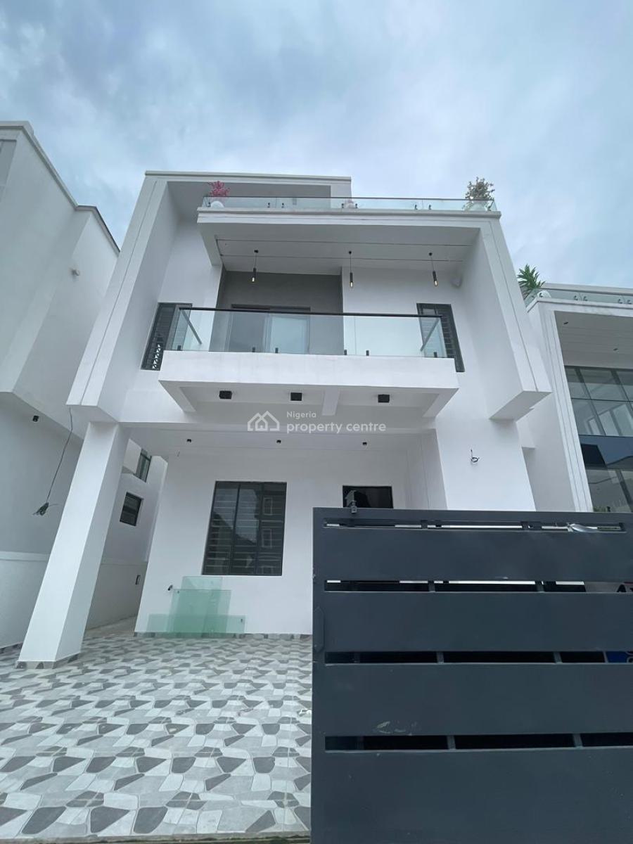 Stunning 4 Bedroom Fully Detached Duplex with Bq, Ajah, Lagos, Detached Duplex for Sale