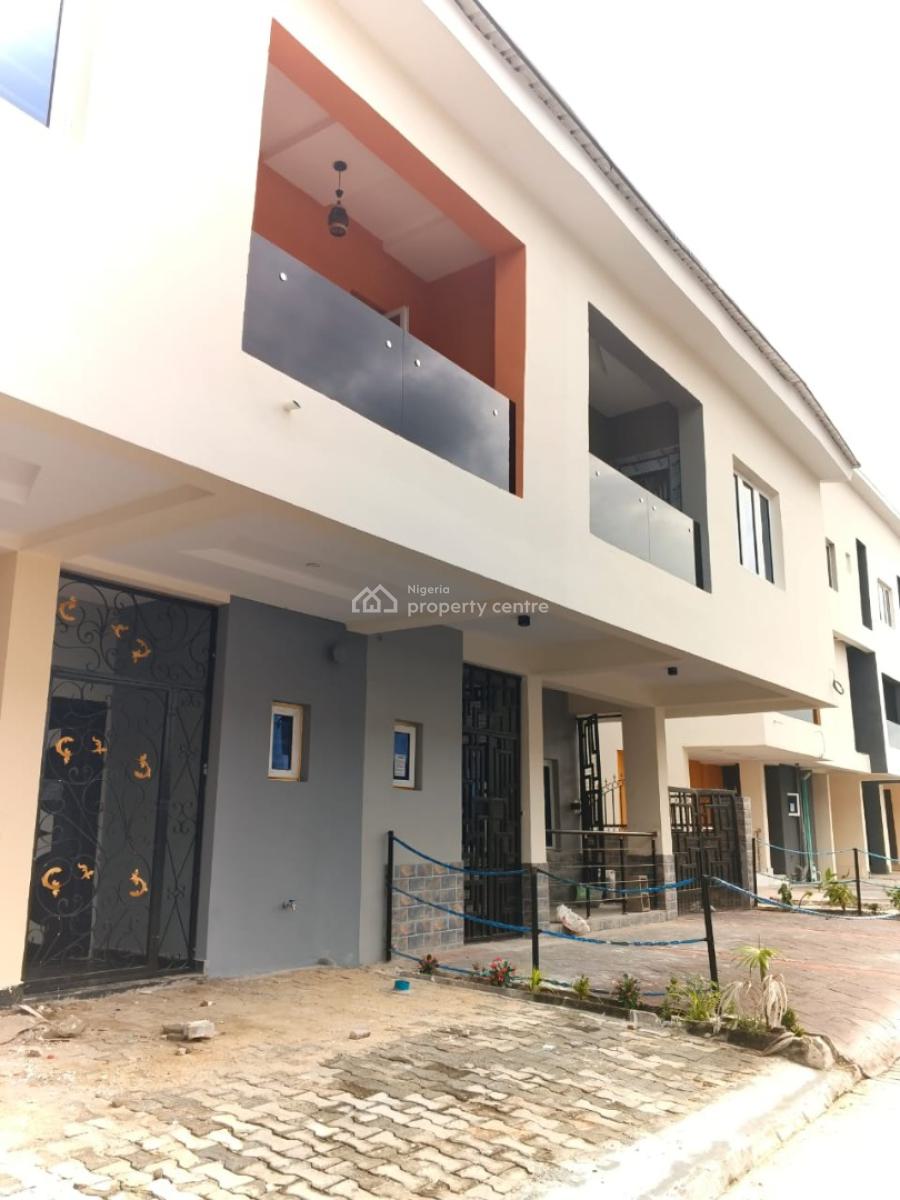 a Lovely Newly Built 3bedroom Terrace Duplex, Nside a Well Secured Es, Meridian Estate, Ajah, Lagos, Terraced Duplex for Rent
