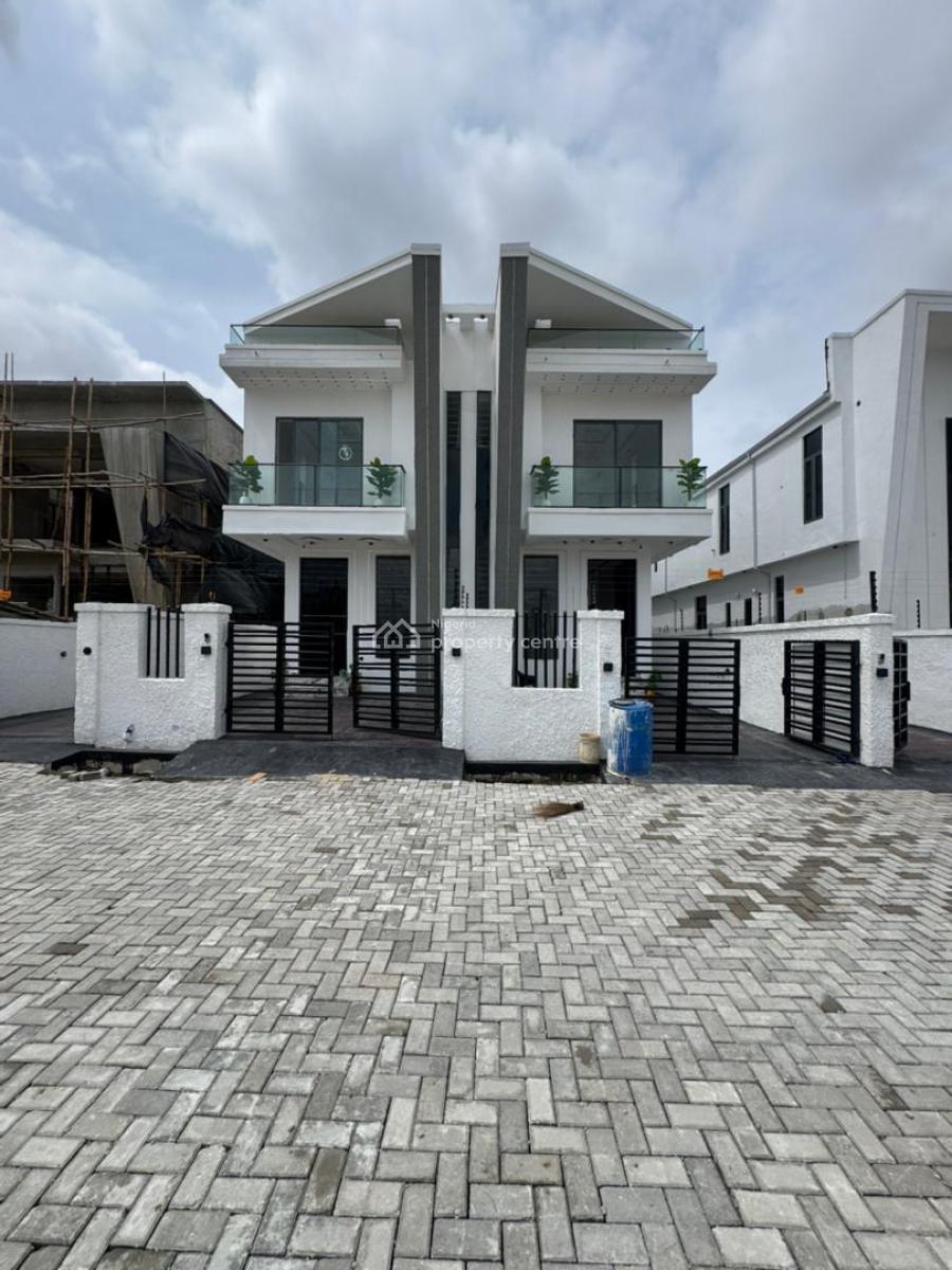 Luxury, Newly Built 4 Bedroom Semi Detached Duplex, Second Toll Gate, Ajah, Lekki, Lagos, Semi-detached Duplex for Sale