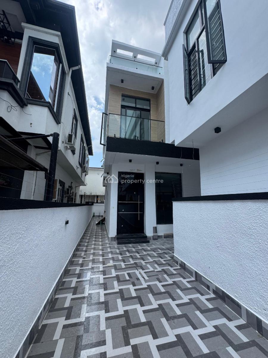 Aesthetically Pleasing , Newly Built 4 Bedroom Semi Detached Duplex, Chevron Toll Gate, Orchid, Lekki, Lagos, Semi-detached Duplex for Sale