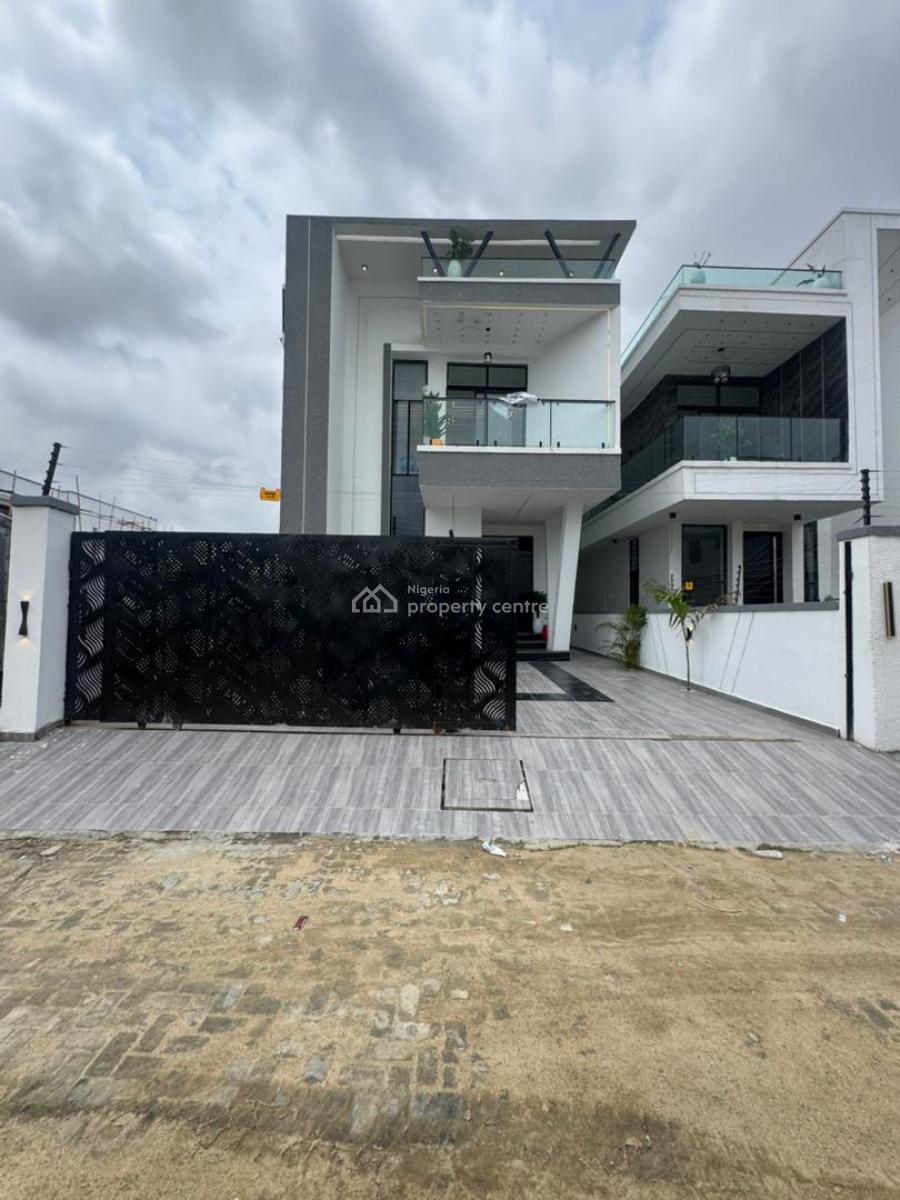 Luxury 5 Bedroom Detached Duplex with Outdoor Swimming Pool, Bq, 2nd Toll Gate, Ajah, Lekki, Lagos, Detached Duplex for Sale