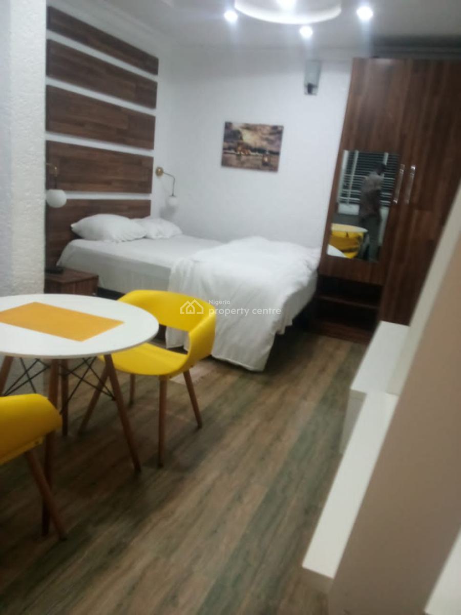 Fully Service Furnished Studio Apartment at Ikate, Salem Ismail Street, Ikate Elegushi, Lekki, Lagos, Self Contain (single Rooms) for Rent