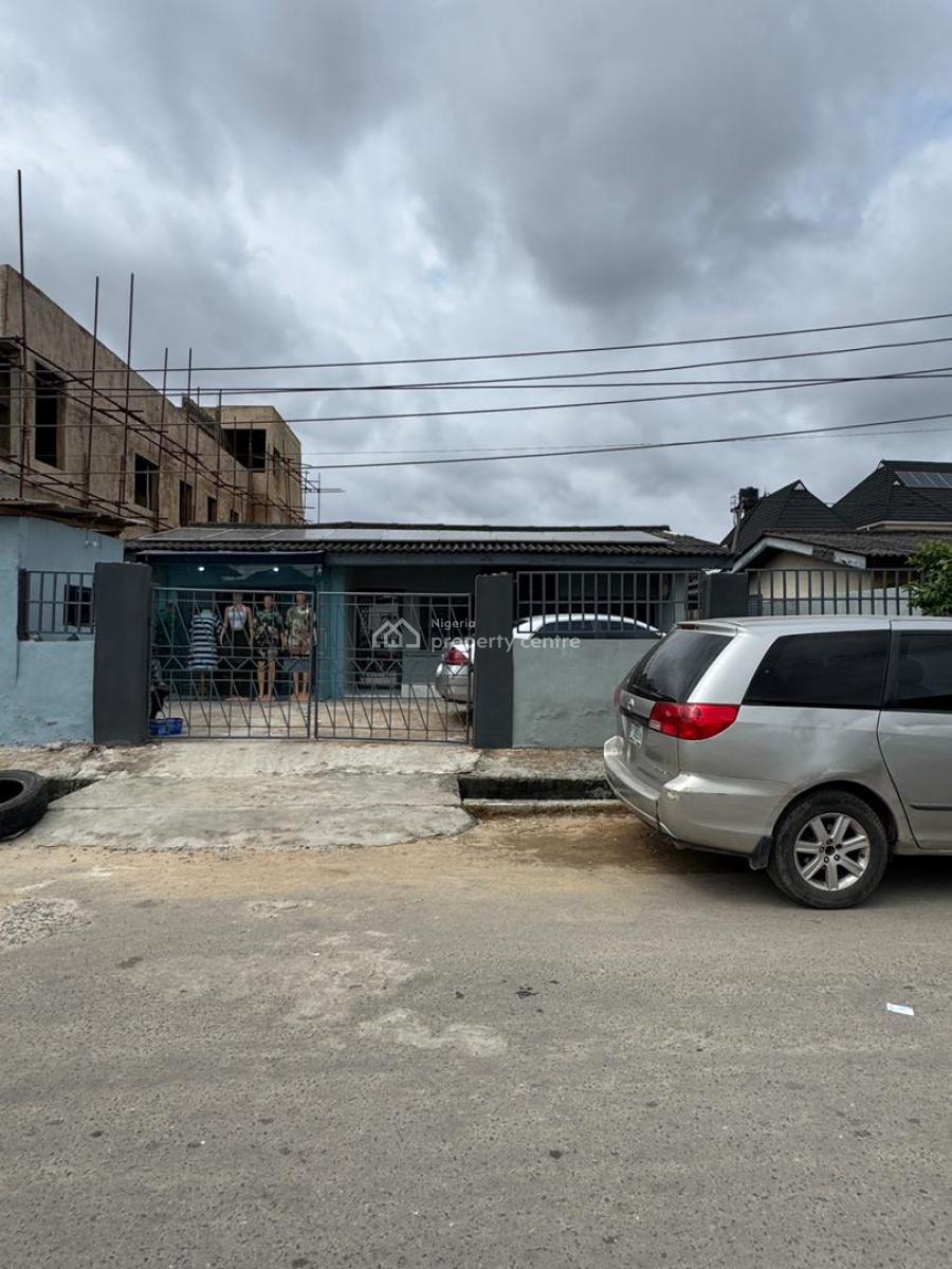 Buy and Rebuild Bungalow in a Well Interlocked Street485.395square Ya, Off Adeniran Ogunsanya, Surulere, Lagos, Land for Sale