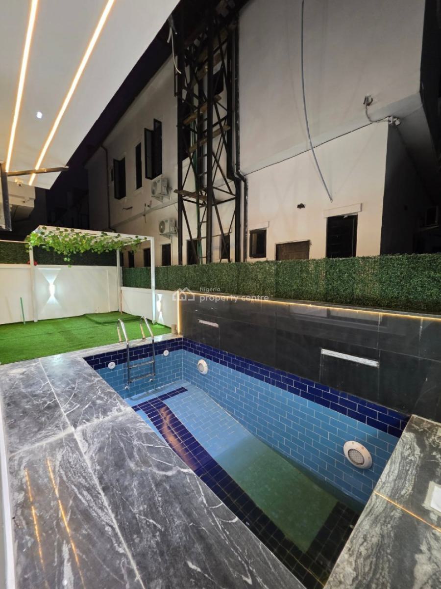 Elegant 5 Bedrooms Fully Detached Duplex with Swimming Pool and Bq, Chevron Toll Gate, Lekki, Lagos, Detached Duplex for Sale