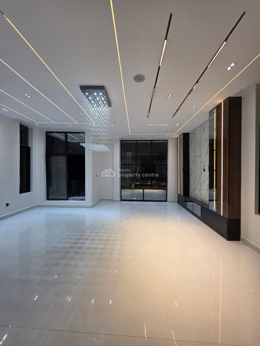 Elegant 5 Bedrooms Fully Detached Duplex with Swimming Pool and Bq, Chevron Toll Gate, Lekki, Lagos, Detached Duplex for Sale