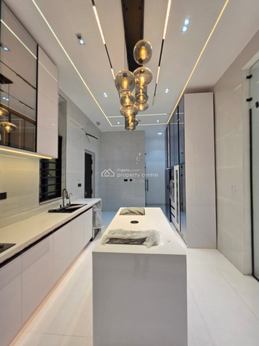 Elegant 5 Bedrooms Fully Detached Duplex with Swimming Pool and Bq, Chevron Toll Gate, Lekki, Lagos, Detached Duplex for Sale