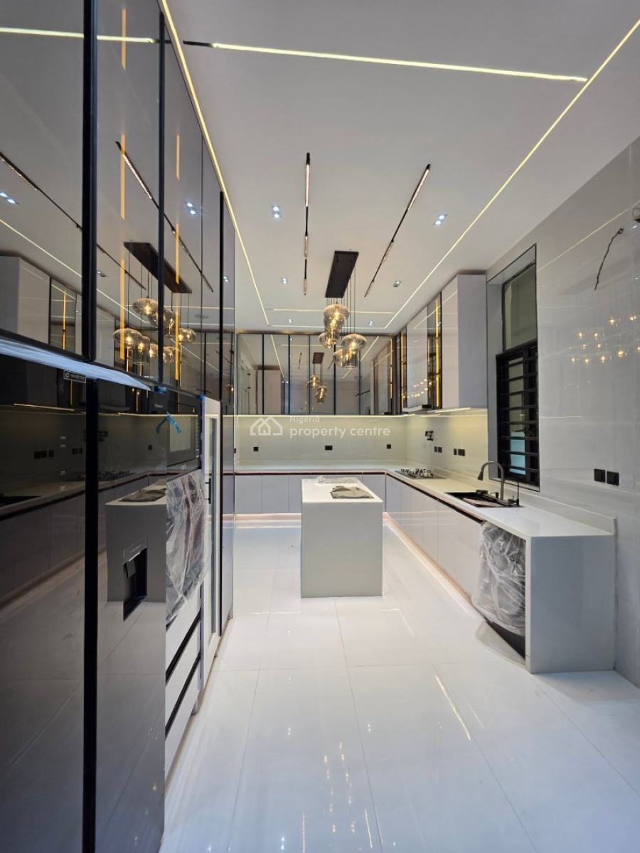 Elegant 5 Bedrooms Fully Detached Duplex with Swimming Pool and Bq, Chevron Toll Gate, Lekki, Lagos, Detached Duplex for Sale