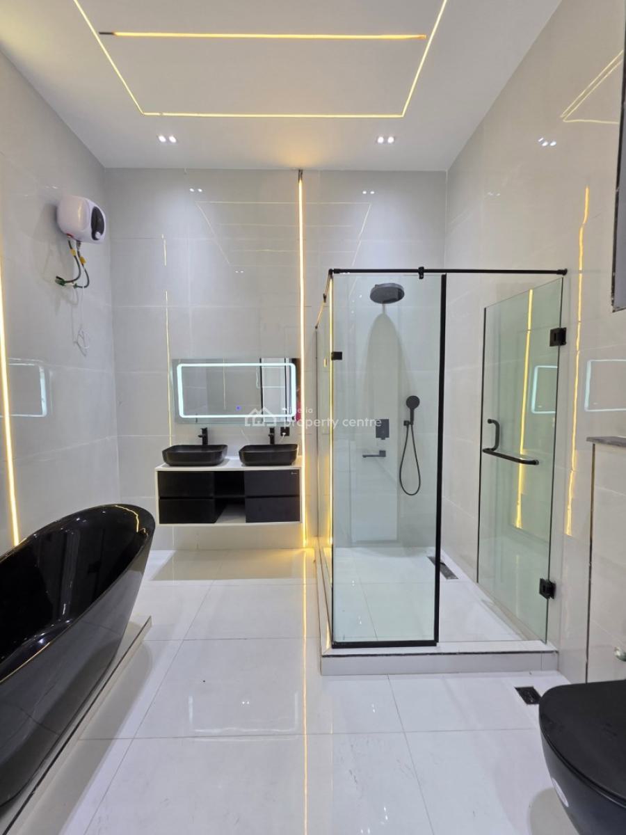 Elegant 5 Bedrooms Fully Detached Duplex with Swimming Pool and Bq, Chevron Toll Gate, Lekki, Lagos, Detached Duplex for Sale