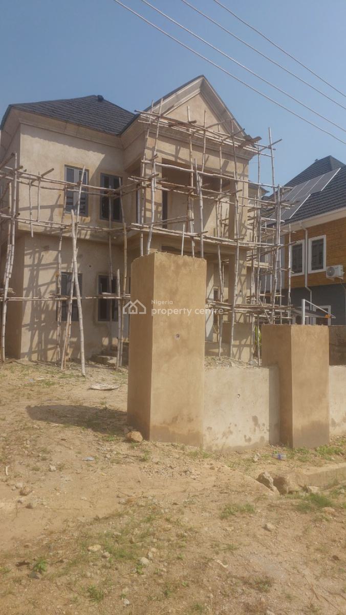 a Strongly Built Pre Finished 5bedroom Detached Duplex, Off Emmanuel Mbaka Bolivia, Lugbe, Airport Road, Abuja, Lugbe District, Abuja, Detached Duplex for Sale