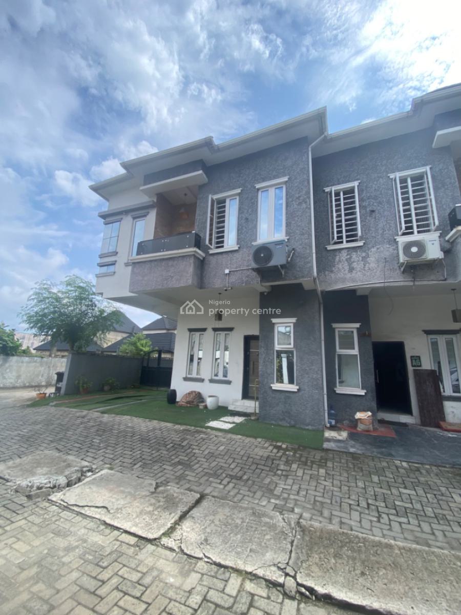 4bed Room Semi Detached with Bq, Conservation Court Estate, Lekki, Lagos, Semi-detached Duplex for Sale
