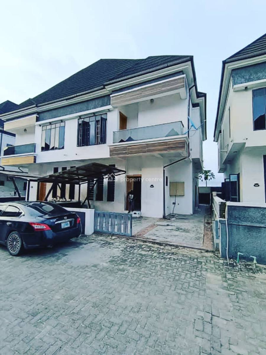 4bedroom Semi Detached Duplex with a Bq Inside, Chevron Alternative Drive, Lekki, Lagos, Semi-detached Duplex for Rent