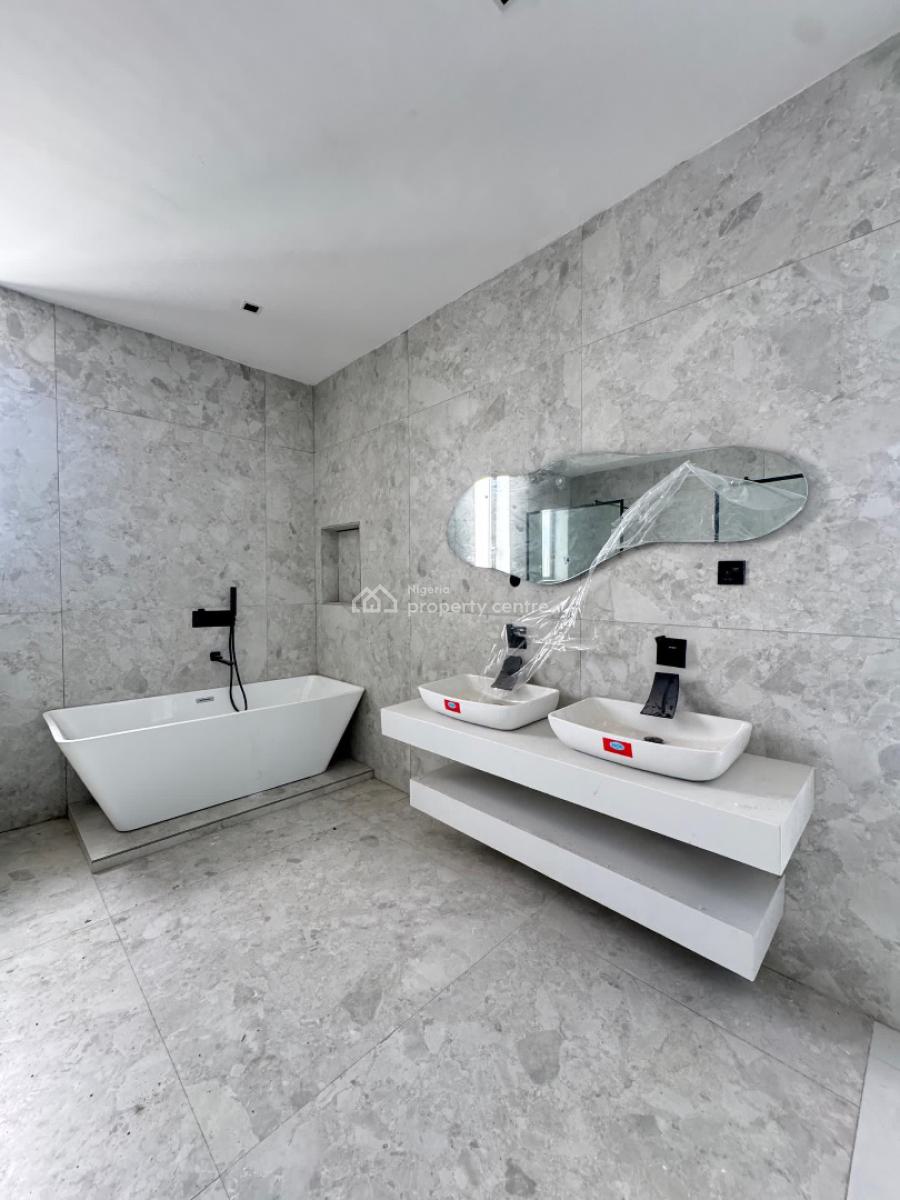 Magnificent 5 Bed Semi Detached  with a Pool, Lounge, Elevator, Cinema, Cowrie Creek Estate, Ikate Elegushi, Lekki, Lagos, Semi-detached Duplex for Sale