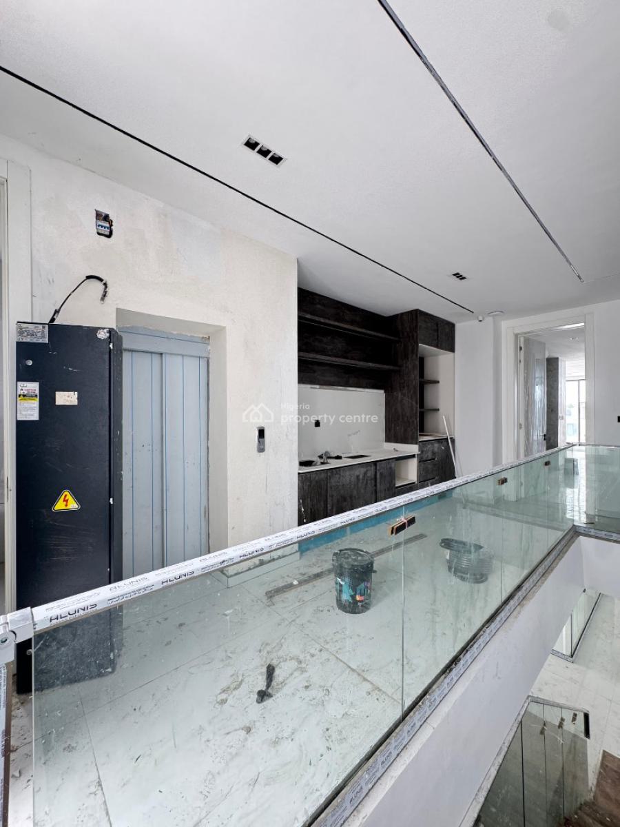 Magnificent 5 Bed Semi Detached  with a Pool, Lounge, Elevator, Cinema, Cowrie Creek Estate, Ikate Elegushi, Lekki, Lagos, Semi-detached Duplex for Sale